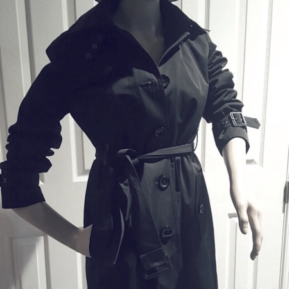 Michael Kors Double Busted All Weather Trench Coat - Picture 1 of 8